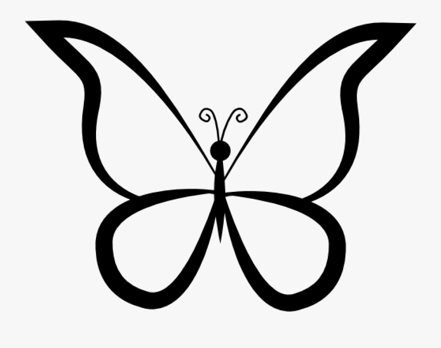 Butterfly Outline Clipart Butterfly Outline Drawing - Outline Images Of