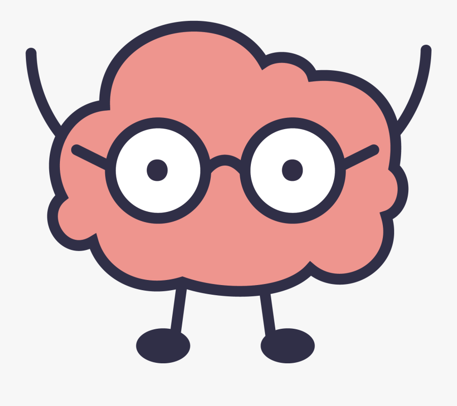 Brain Week Rcd Foundation - Brain With Glasses Clipart, Transparent Clipart