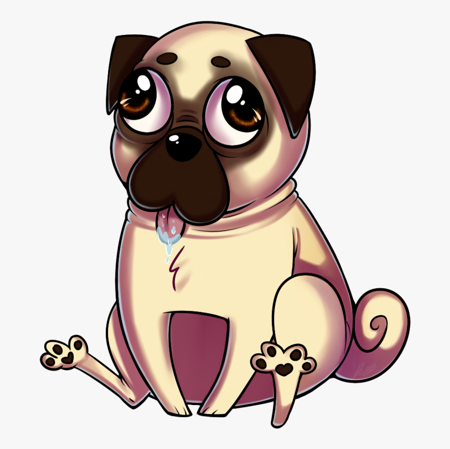 Transparent Pugs Clipart - Pug, Transparent Clipart