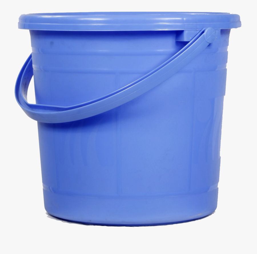 Blue,plastic,cobalt Blue,bucket,household Supply,waste - Bucket Png, Transparent Clipart