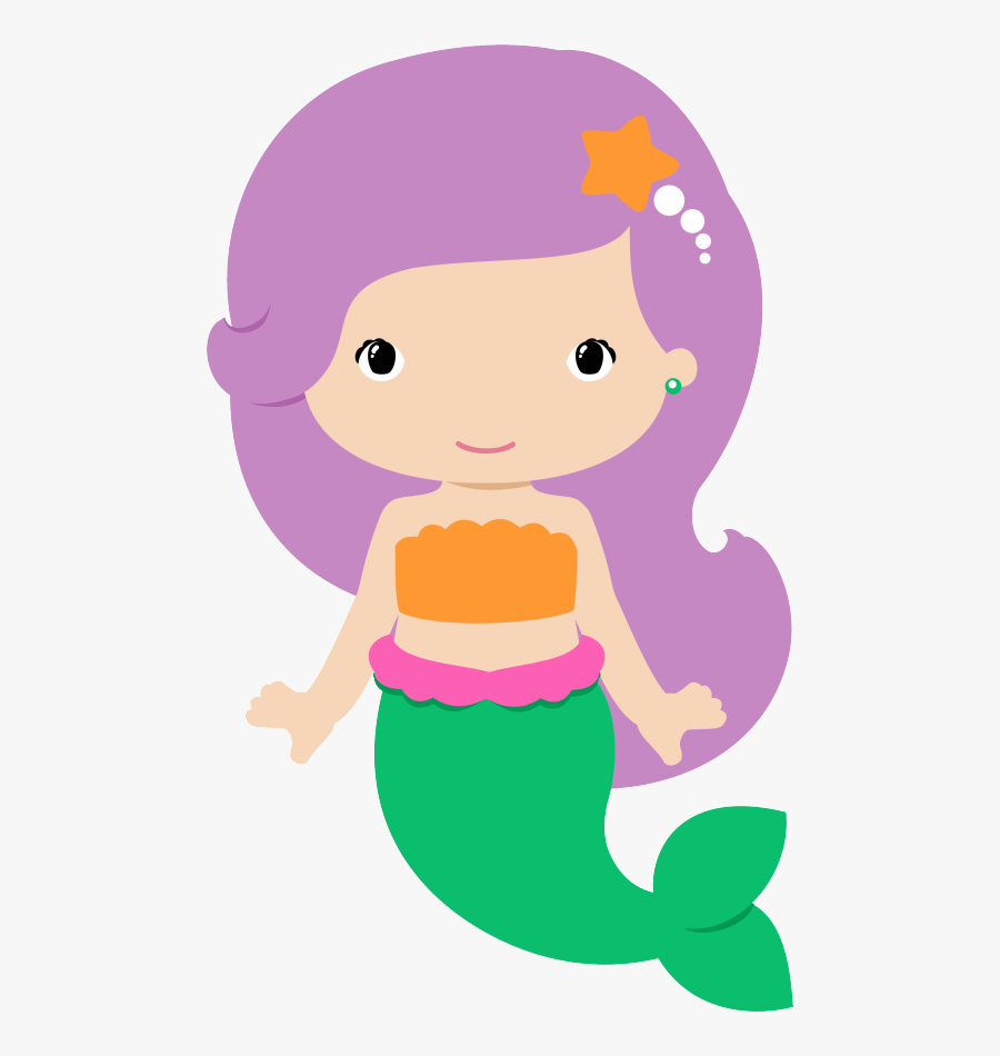 Tiara Clipart Mermaid - Mermaid Clipart, Transparent Clipart