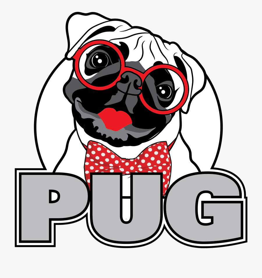 Pug Art Sample By Get"n Graphic Design - Pugs Art, Transparent Clipart