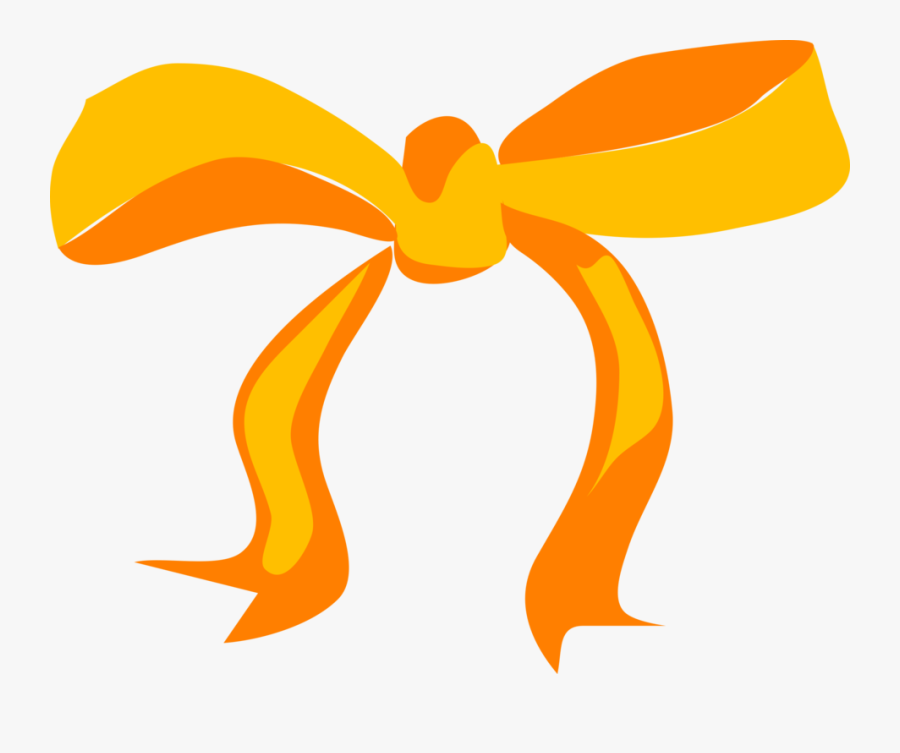 Clip Art Christmas Bow And Arrow Drawing Yellow Ribbon - Bow Clip Art, Transparent Clipart