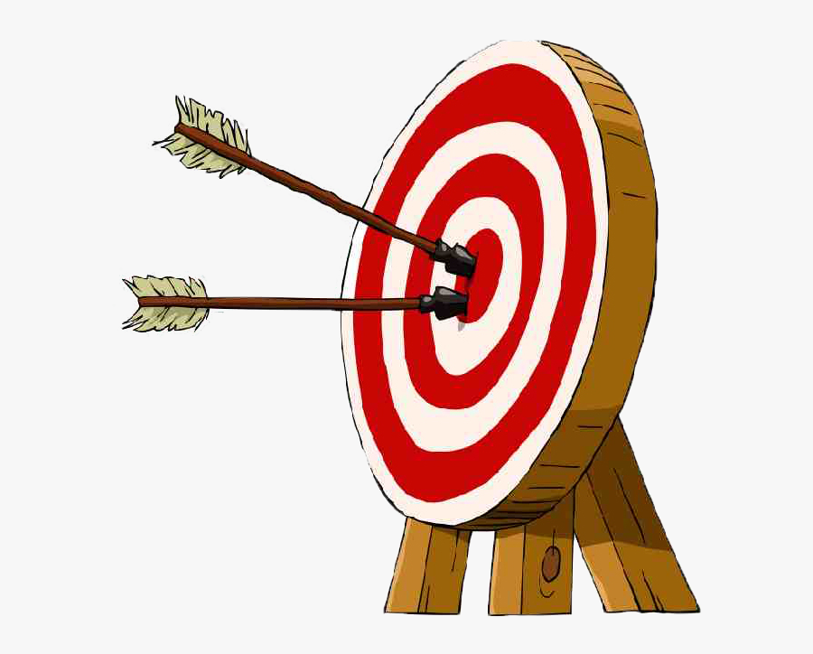 Archery Lessons At Sports At The Beach Archery Range - Clip Art Archery Target, Transparent Clipart