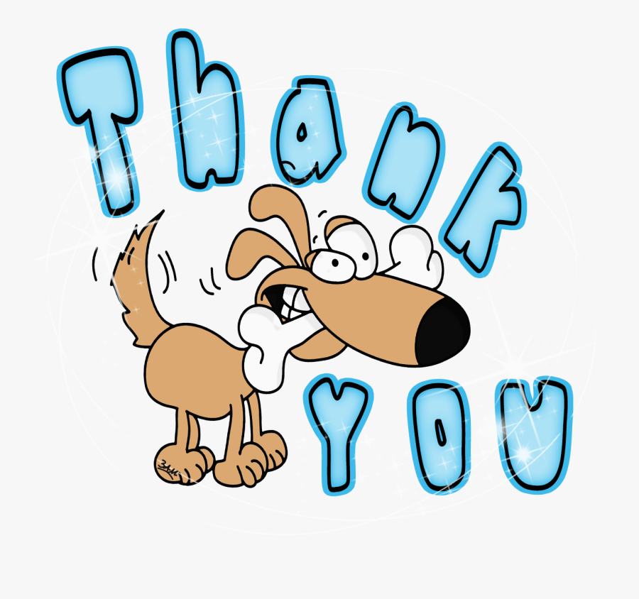 Thank You Dog Clipart Clipartxtras - Dog Animated Thank You, Transparent Clipart