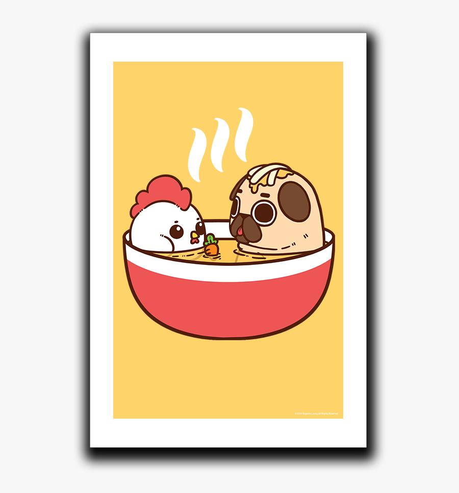 Graphic Library Library For Fans By Puglie - Chicken Noodle Soup Cute, Transparent Clipart