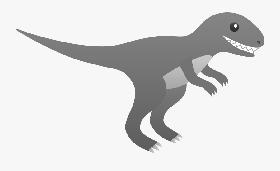 Footprints Clipart Raptor - Dinosaurs Clipart T Rex, Transparent Clipart
