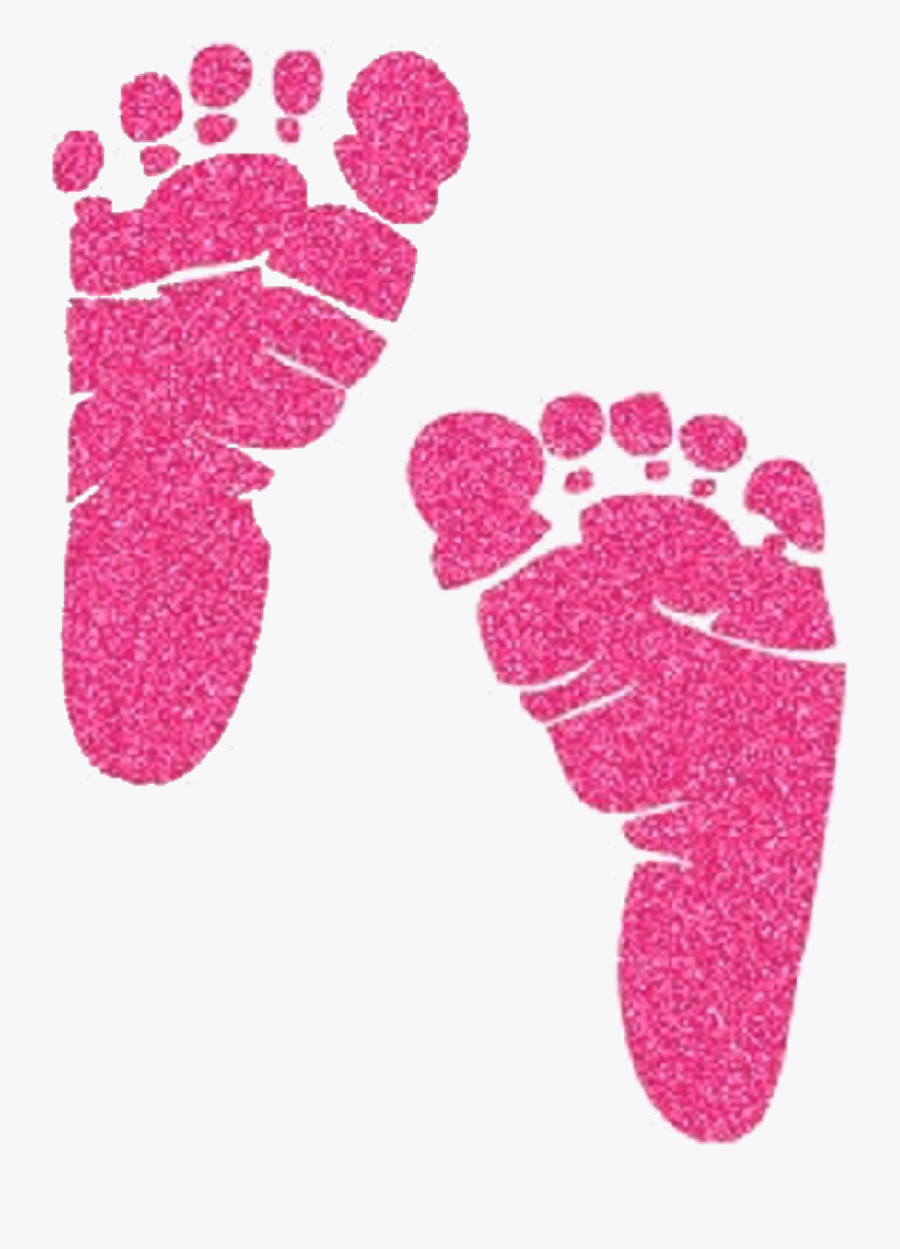 Clipart Free Library Pink Baby Footprints Clipart - Baby Footprint Svg Free, Transparent Clipart