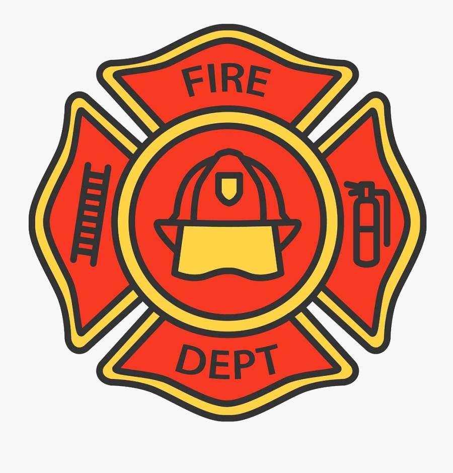 Hd Firefighter Badge Png Picture - Firefighter Badge Clipart, Transparent Clipart