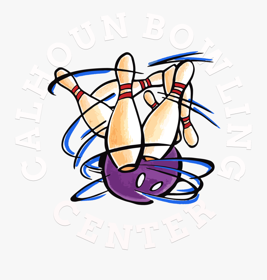 Calhoun Bowling Center - Bowling Line Clip Art, Transparent Clipart