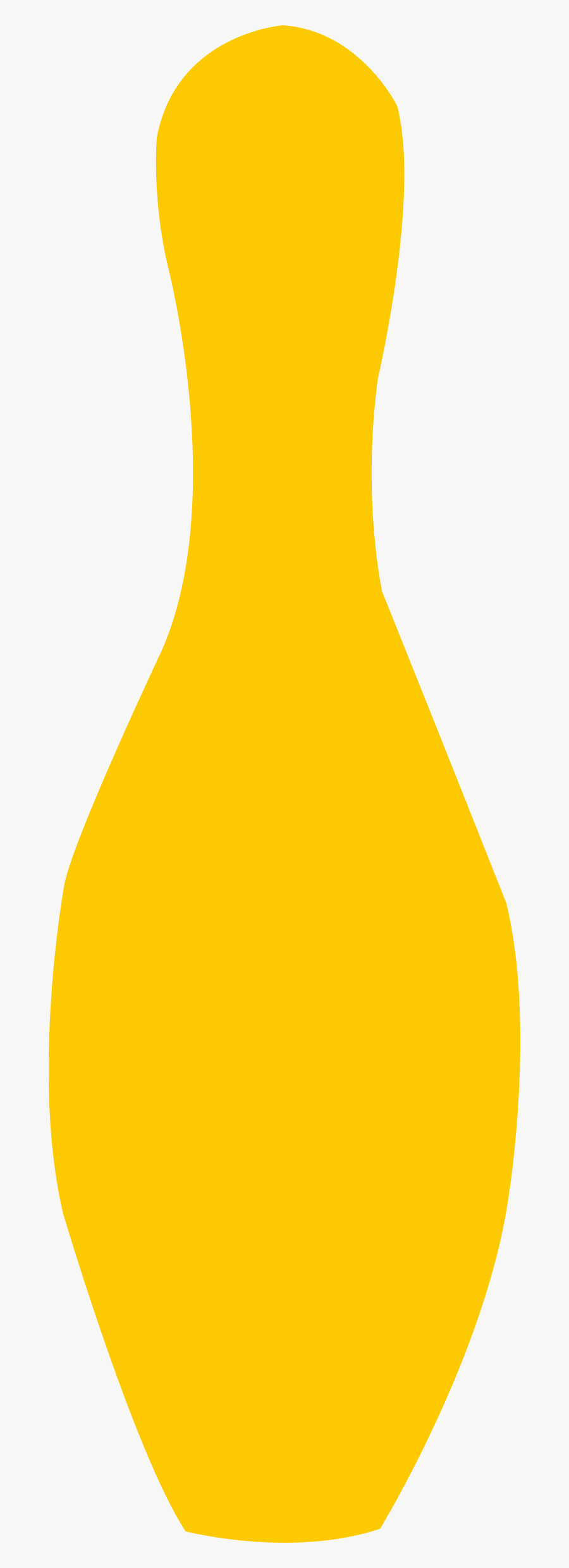 Bowling Pin Yellow Clip Arts , Free Transparent Clipart - ClipartKey