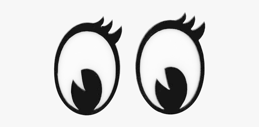 Eyes Clipart Silhouette Frames Illustrations Hd Images - Cartoon Eyes With Eyelashes Clipart, Transparent Clipart
