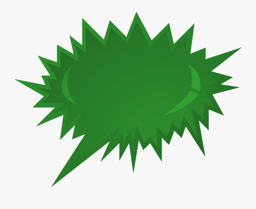 Explosion Clipart Clipartix - Green Explosion On Transparent Background, Transparent Clipart