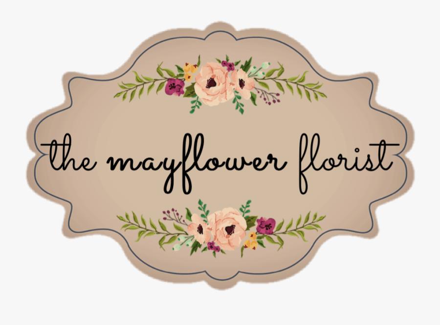 The Mayflower Florist - Floral Logo Design Mayflower, Transparent Clipart
