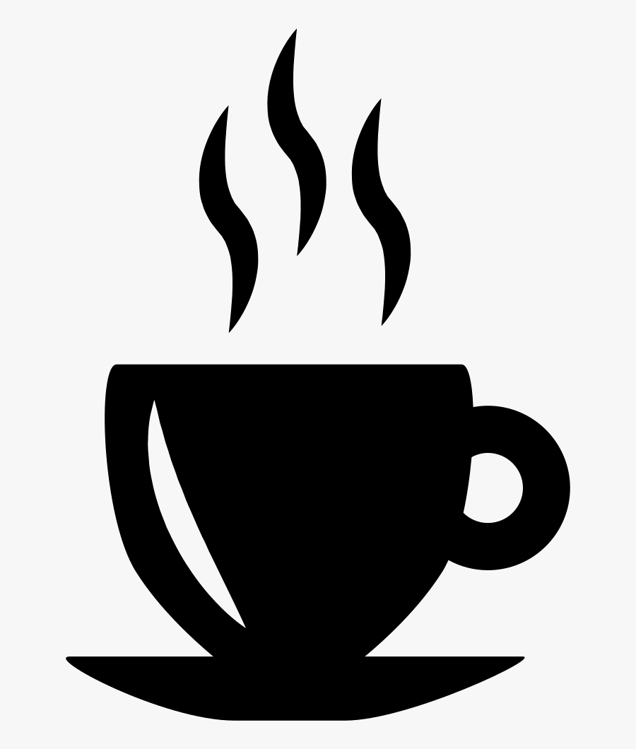 Transparent Hot Chocolate Clip Art - Cup Of Tea Png Black, Transparent Clipart