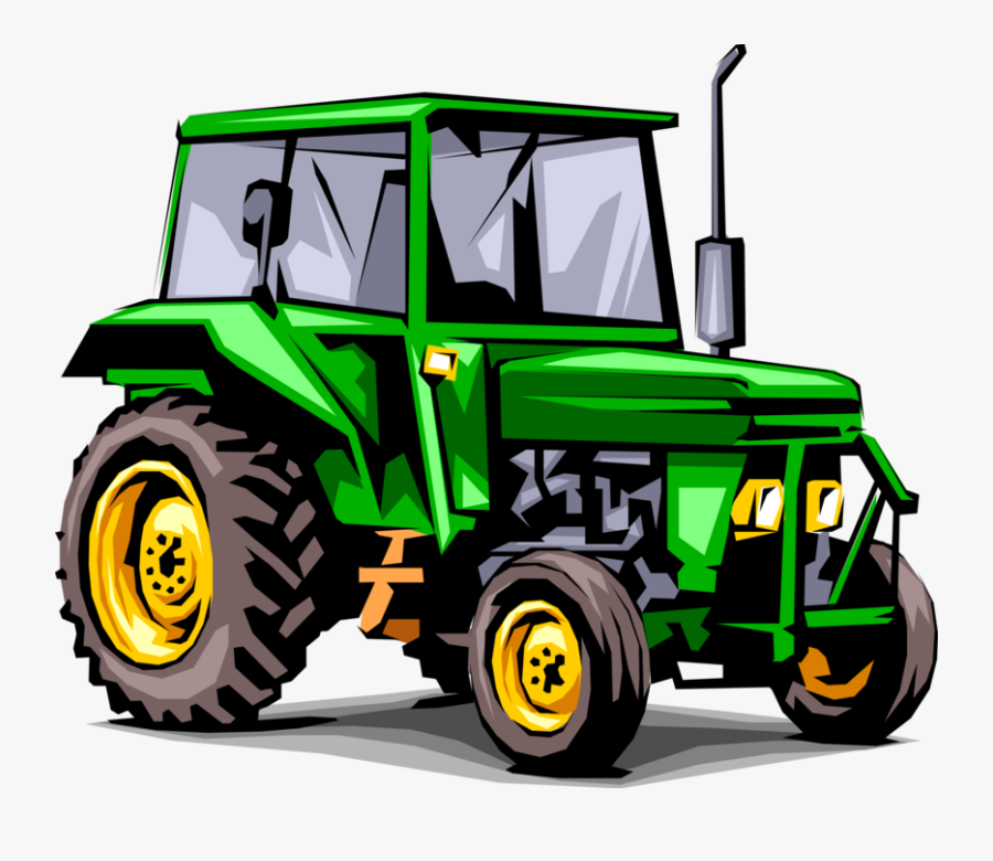 Tractor Clipart Agricultural - Tractor Clipart, Transparent Clipart