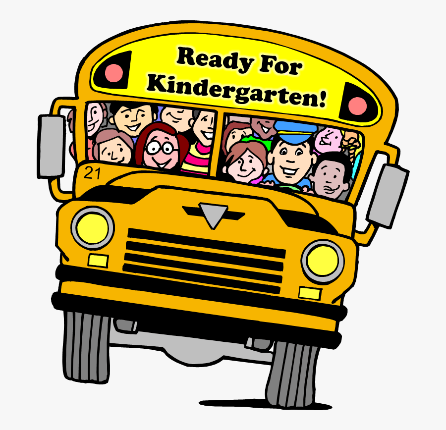 Cute Kindergarten Clipart Kid Clipartix - Transparent Background School Bus Clipart, Transparent Clipart