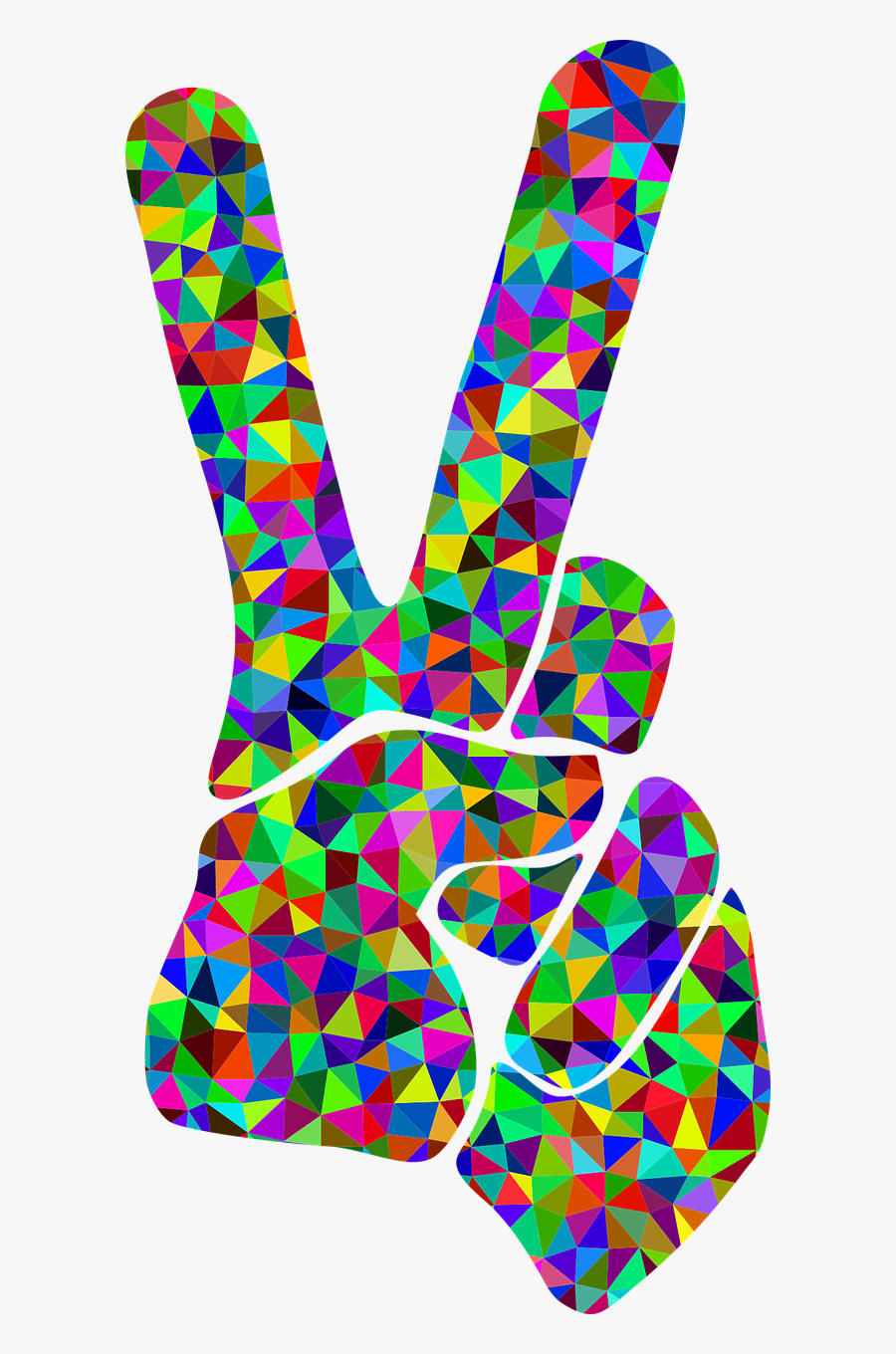 Transparent Peace Fingers Png - Transparent Background Peace Sign ...