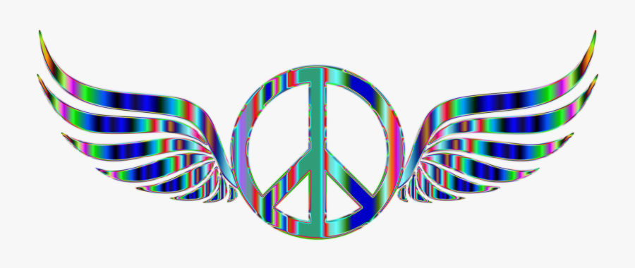 Dove Clipart Peace Sign - Peace Symbol Transparent Background, Transparent Clipart