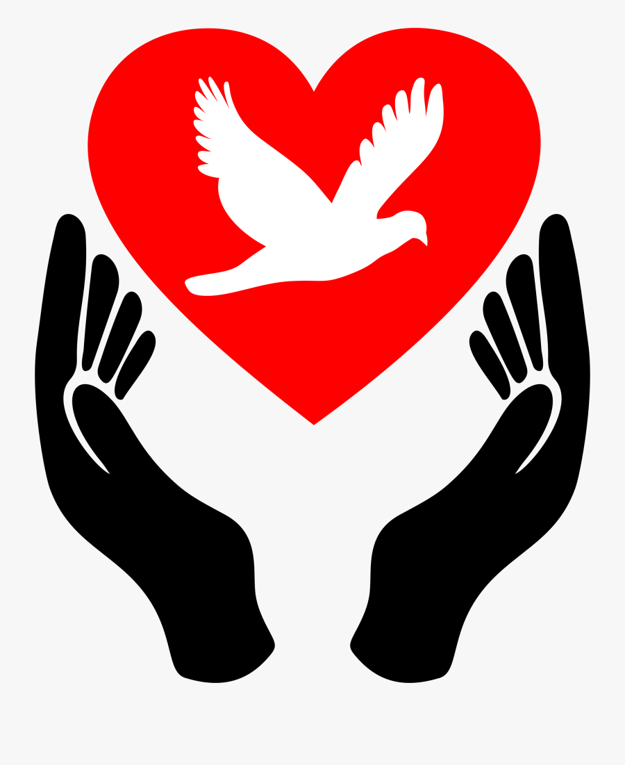 Peace Clipart Peaceful Place - Symbol Of Love And Peace, Transparent Clipart