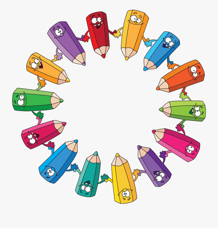 Homework Clipart - Circle Pencil Clipart Png, Transparent Clipart