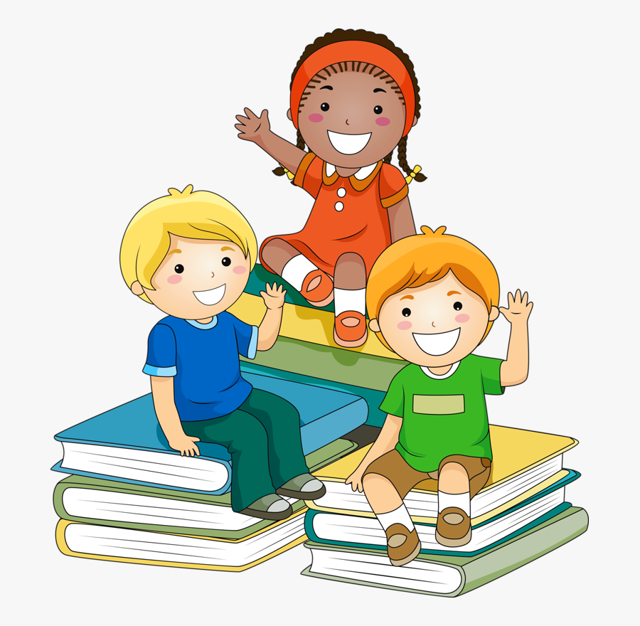 School Children Clipart At Getdrawings - Kids Learning Clip Art, Transparent Clipart