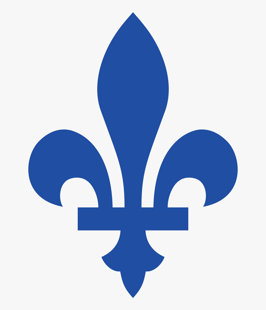 Blue Fleur De Lis - Fleur De Lys Québec , Free Transparent Clipart ...