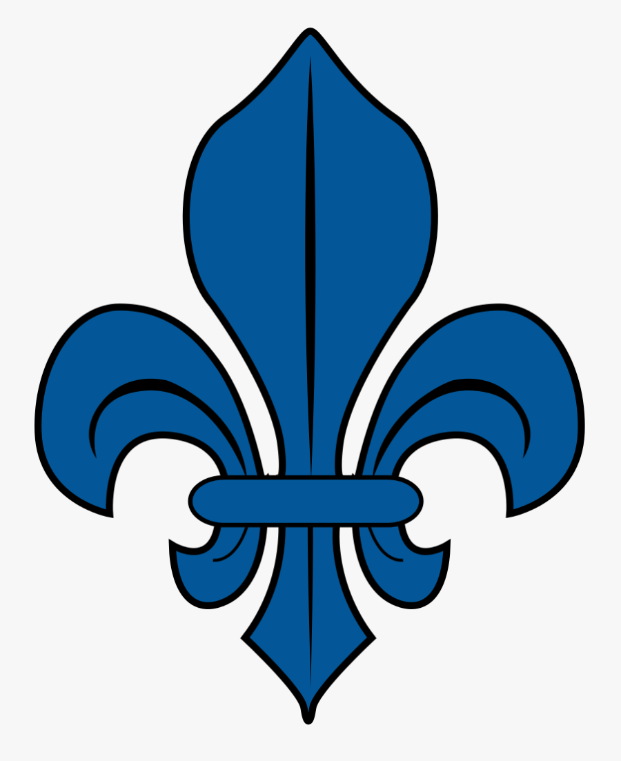 Blue Fleur De Lys - Fleur De Lys Png, Transparent Clipart