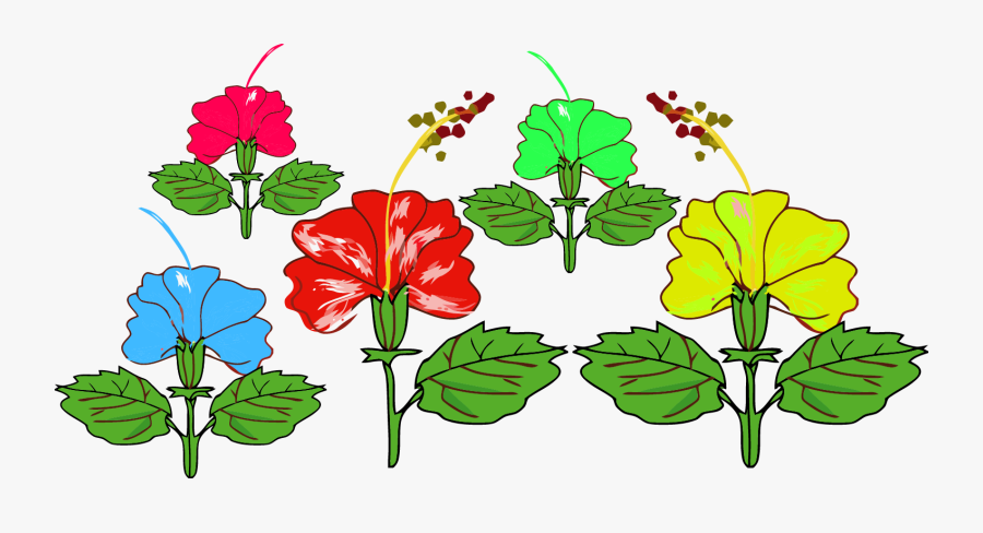 Hibiscus Red Flower Png - Chinese Hibiscus, Transparent Clipart