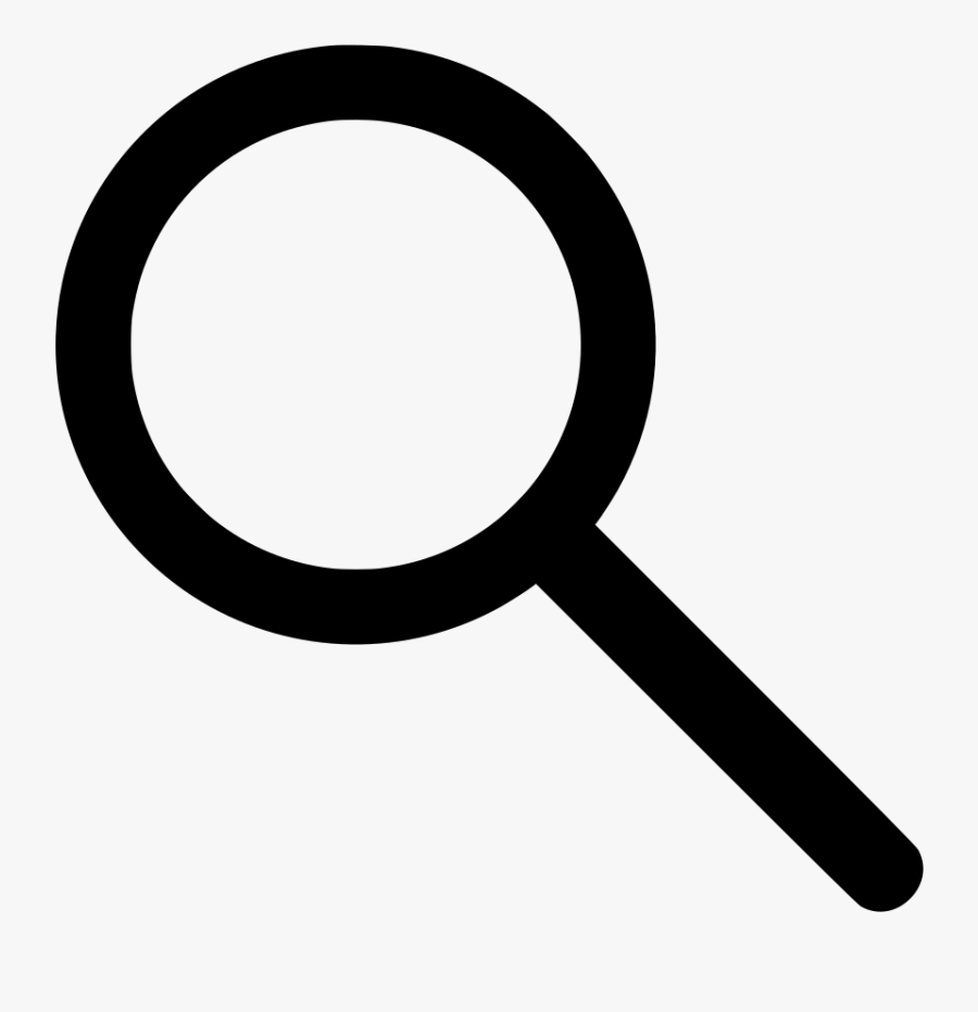 Magnifying Glass Icon Web, Transparent Clipart