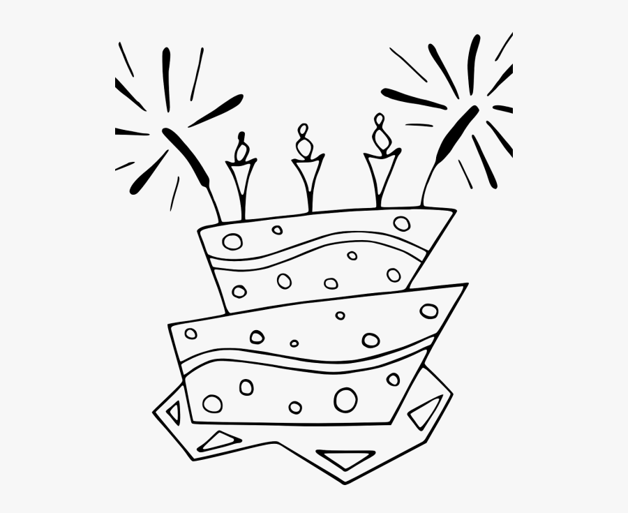 Birthday Cake Clip Art, Transparent Clipart