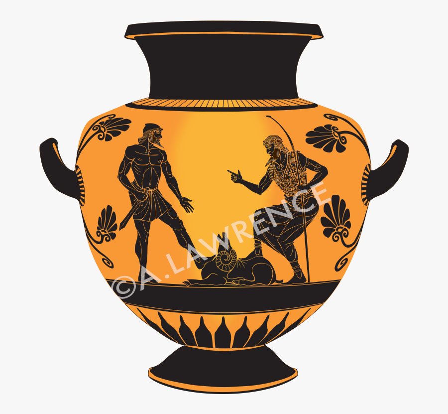 Odysseus Book 11 Vase , Free Transparent Clipart - ClipartKey