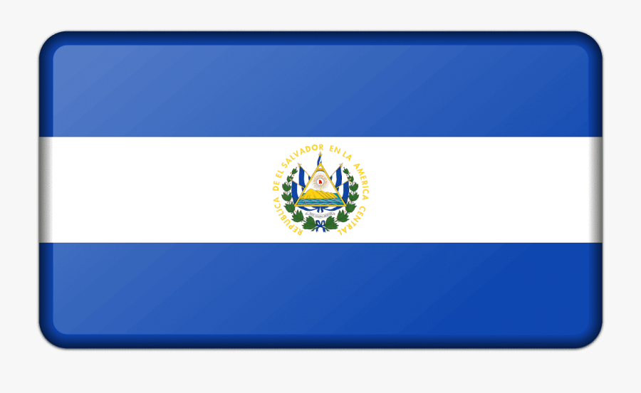 Salvador Flag, Transparent Clipart