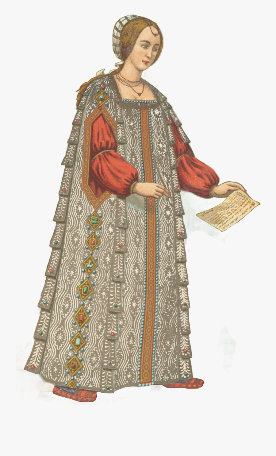 #lady #medieval #renaissance #woman #middleages #retro - Costume , Free ...