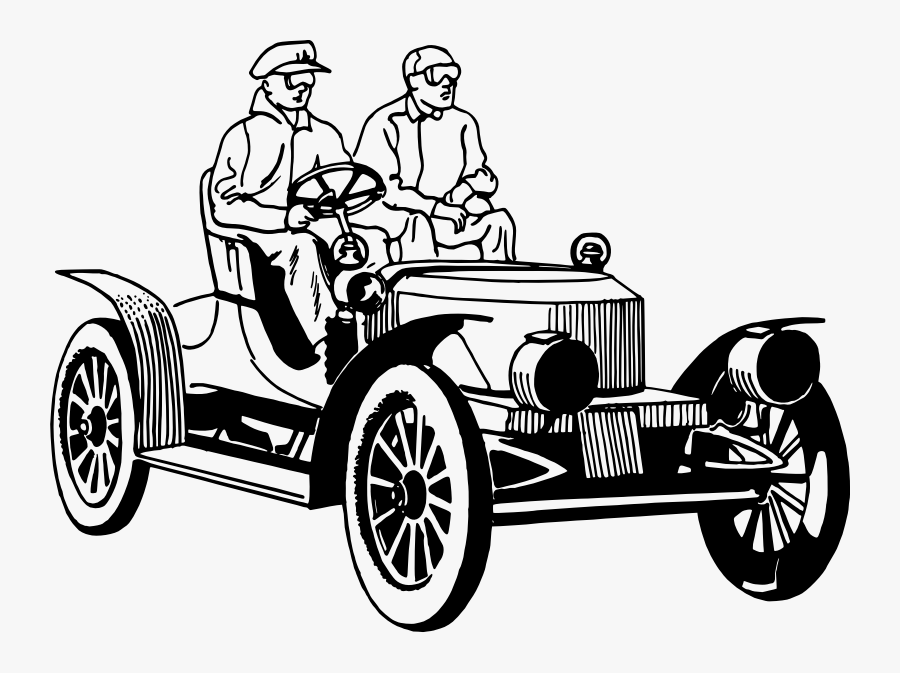 Carros Antigos Desenho - Steam Car Clipart, Transparent Clipart