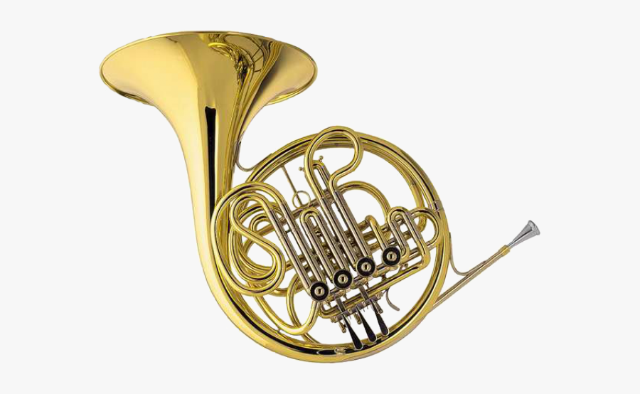 Horns Clipart Trumpet Horn - Brass French Horn, Transparent Clipart