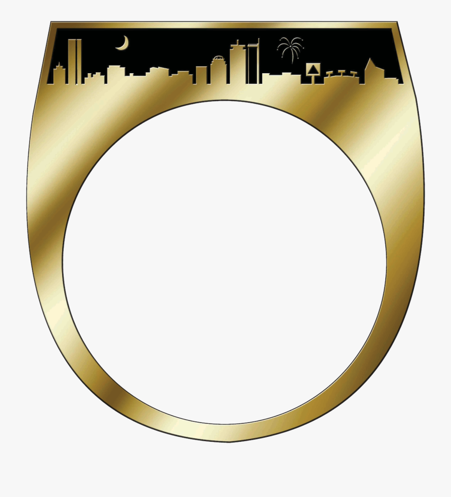Class Of 2018 Brass Rat Boston Skyline - Circle, Transparent Clipart