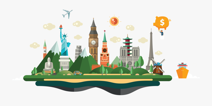 About Alpha Travel International - World Heritage Day Vector, Transparent Clipart