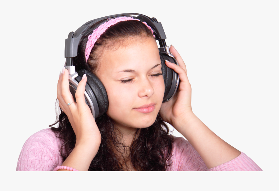 Listening To Music Png, Transparent Clipart
