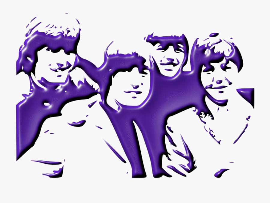 Com/en/beatles Famous People Band 1295244/ - High Resolution The Beatles Famous, Transparent Clipart