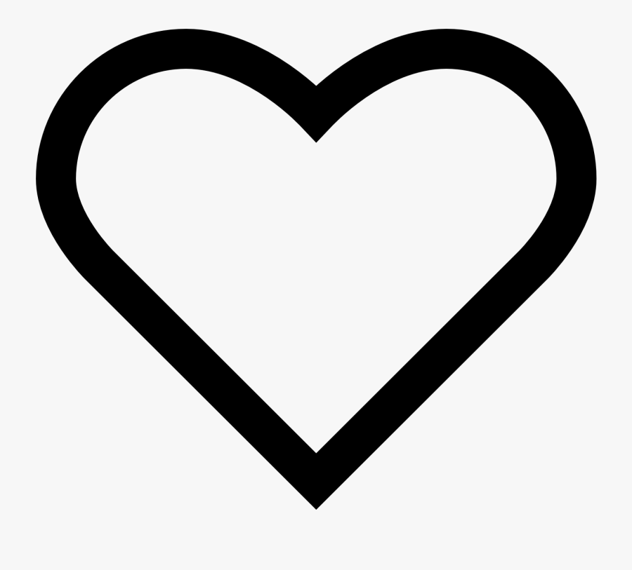 Day/month Of Wedding Planning - Heart Icon Full And Empty, Transparent Clipart