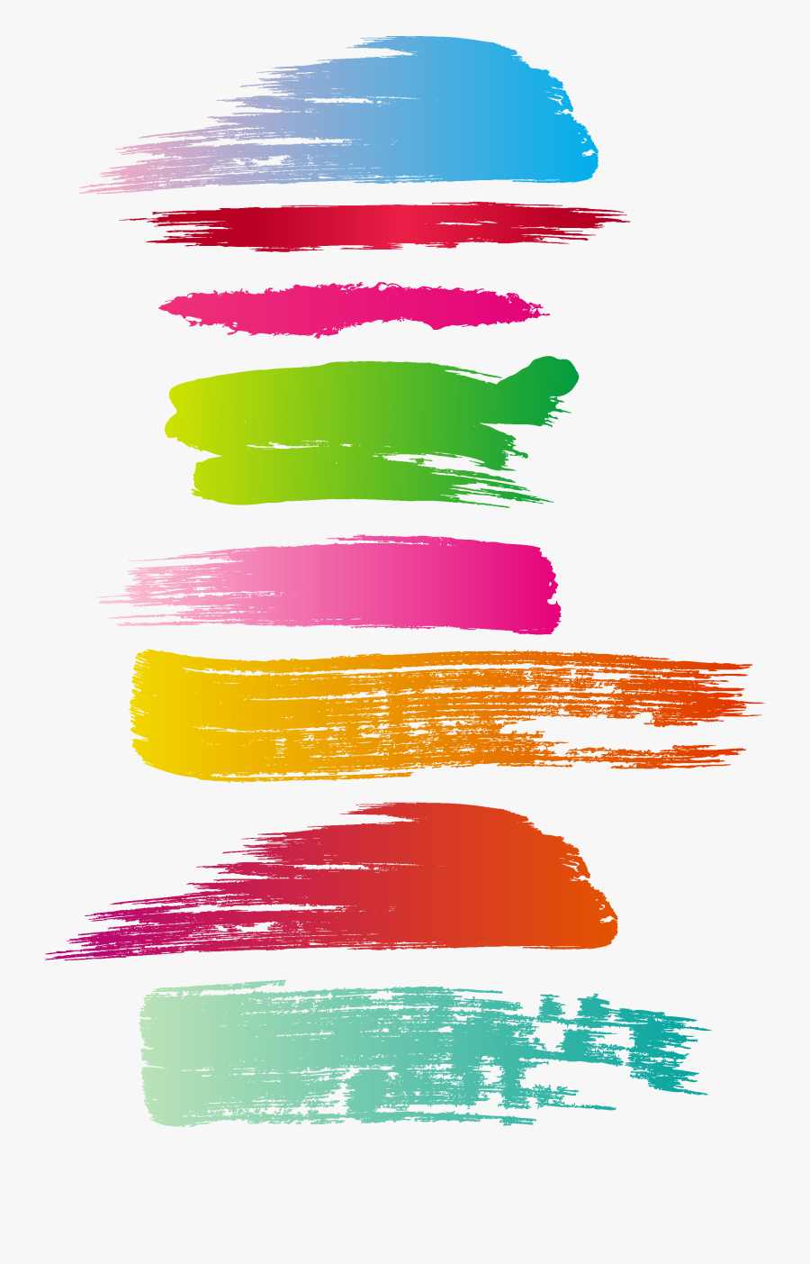 Paintbrush Watercolor Painting Ink Brush Abstract Illustration - Paint Illustrator, Transparent Clipart