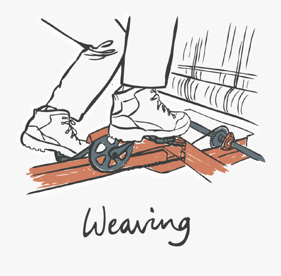 Skye Weavers Weaving - Illustration, Transparent Clipart