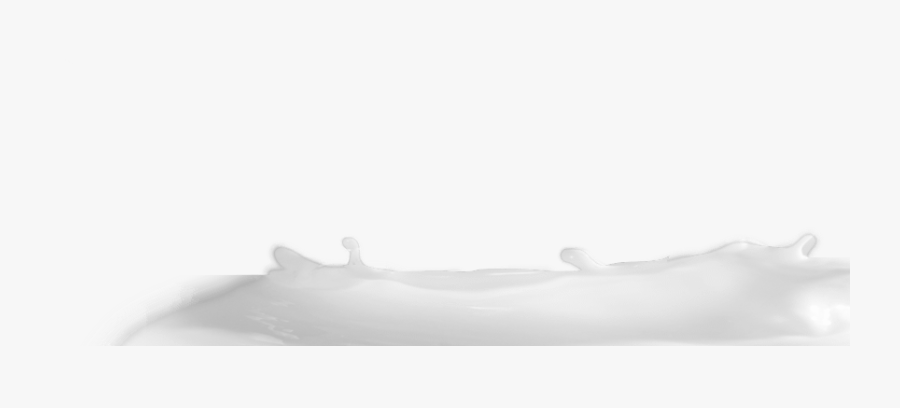 Milk Pour Png - Monochrome, Transparent Clipart
