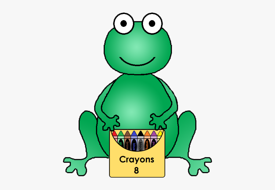 Frog School Clip Art, Transparent Clipart