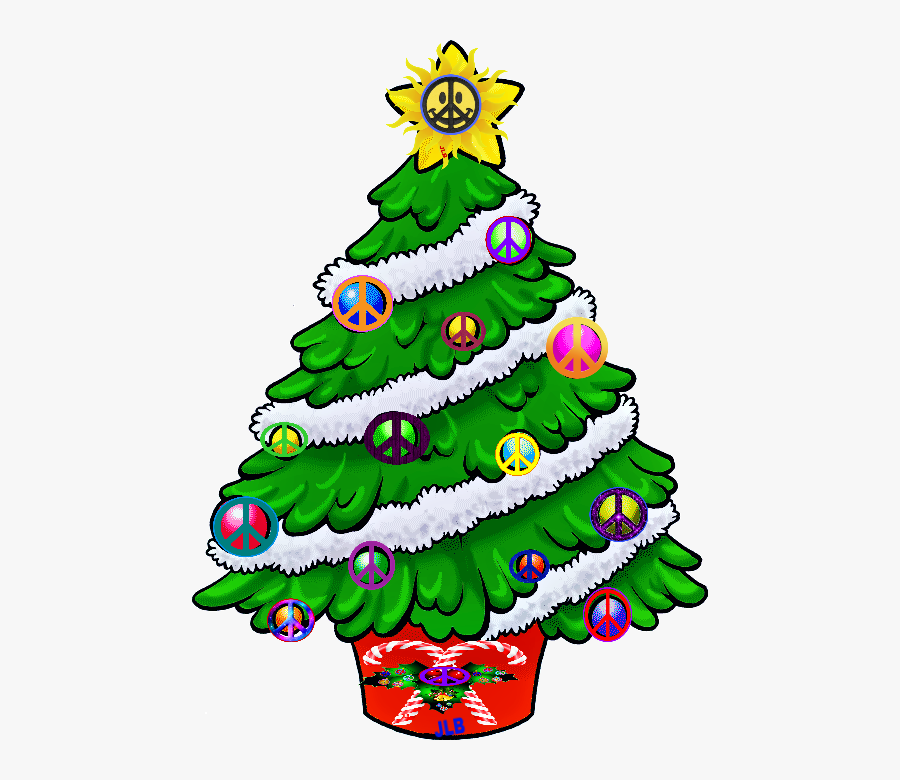 Transparent Christmas Tree Clip Art, Transparent Clipart