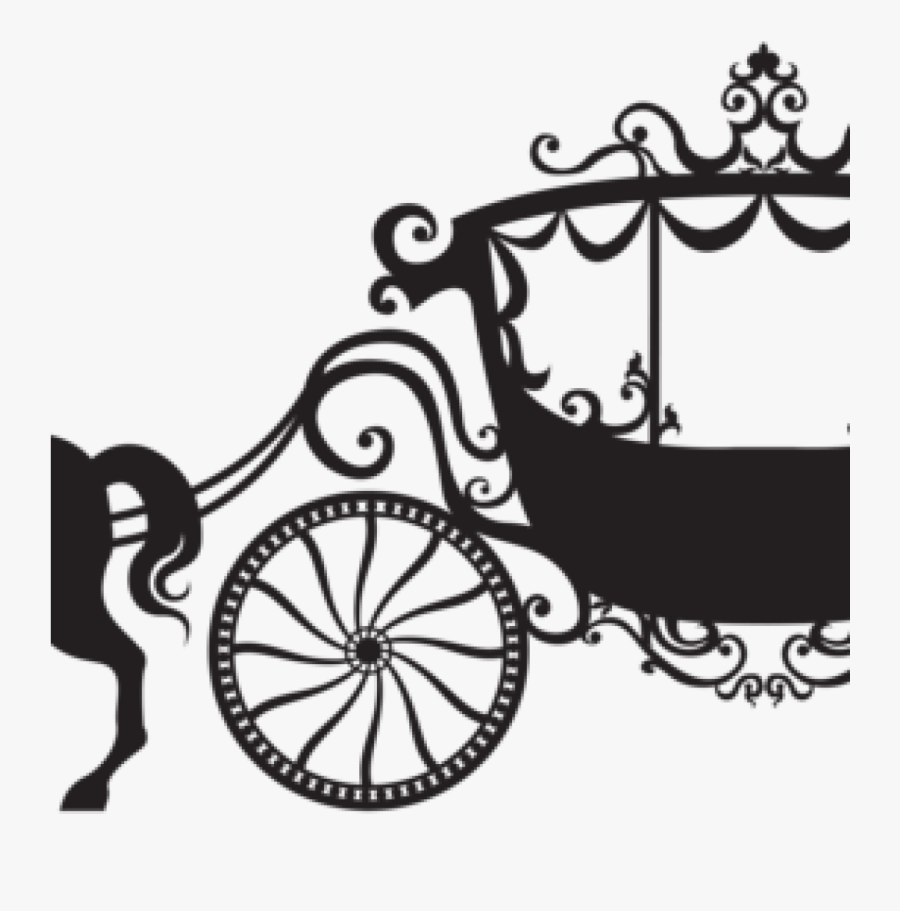 Horse And Carriage Clipart 28 Collection Of Cinderella - Cartoon Horse Drawn Carriage, Transparent Clipart