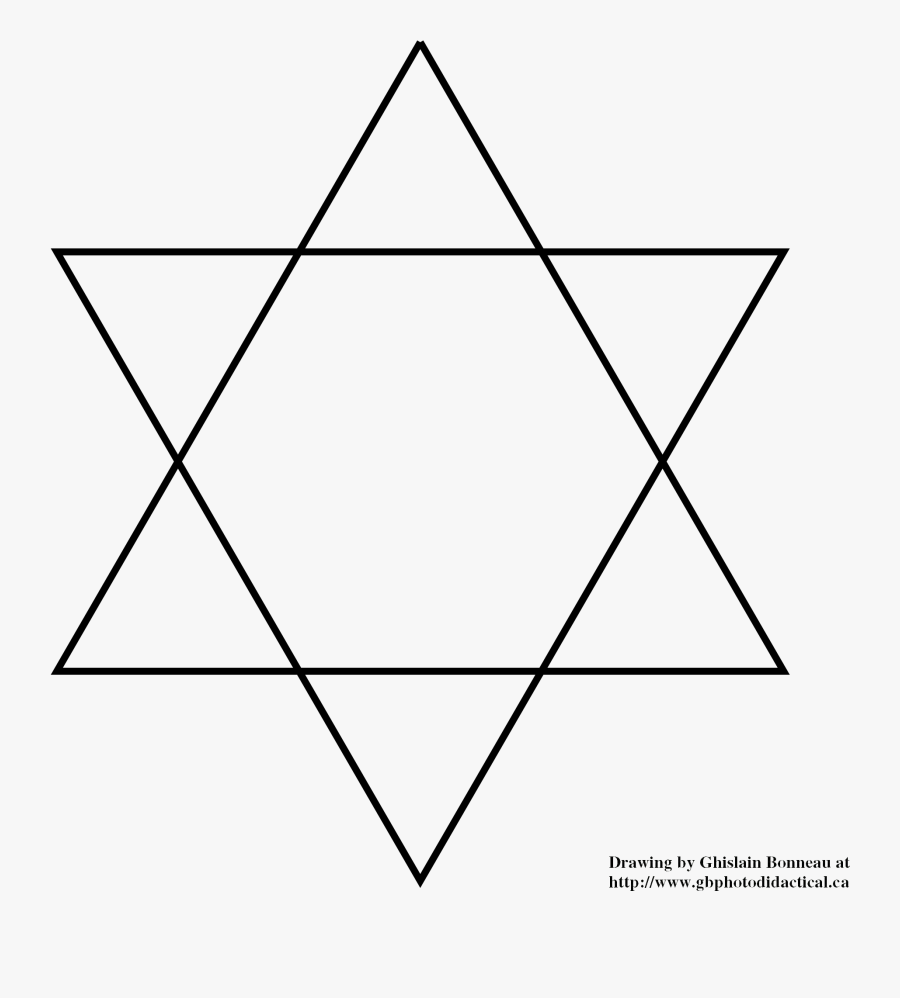Star Of David Symbol Overlapping Circles Grid Judaism - Stellated Octahedron, Transparent Clipart