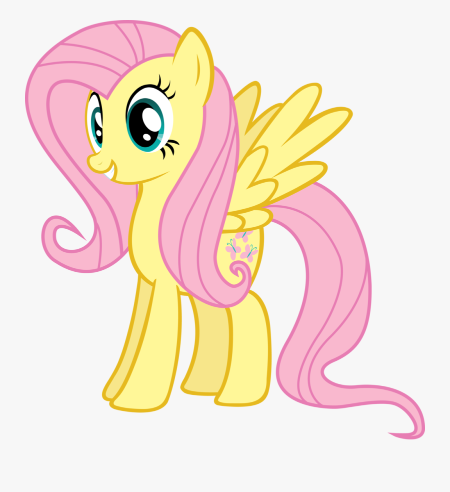 My Little Pony Clipart Fluttershy - Fluttershy My Little Pony Characters, Transparent Clipart