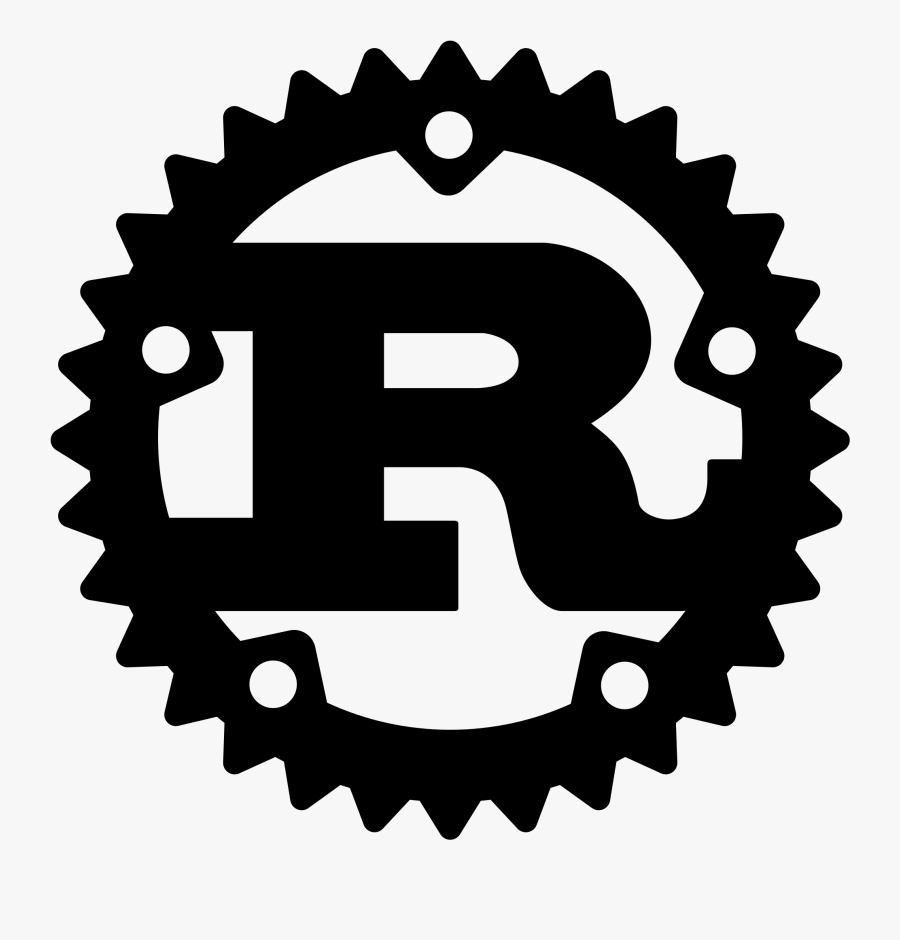 Rust Programming Language Wikipedia - Rust Language Logo Png, Transparent Clipart
